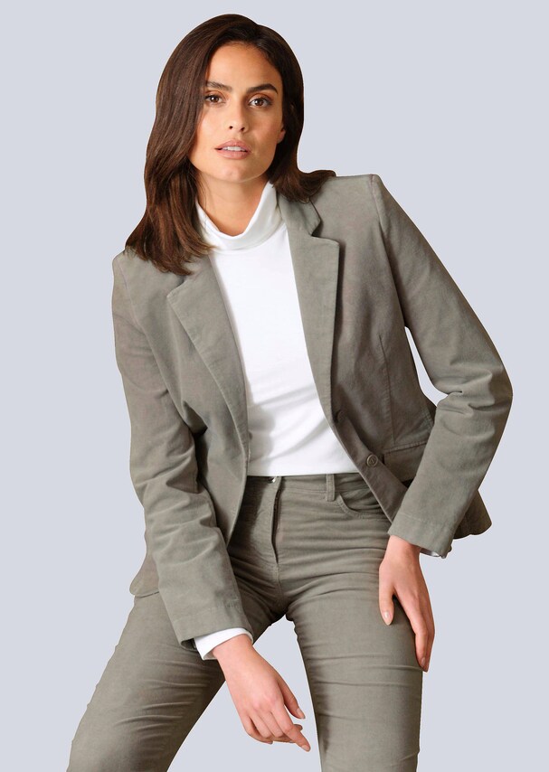Blazer in moderner Samtqualität 1