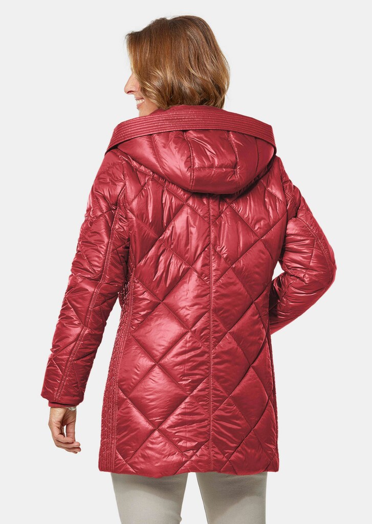 Longsteppjacke mit hübschem Innenfutter