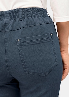 Klassieke jeans MARTHA met elastische tailleband thumbnail 5