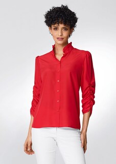 Bluse mit Stehkragen und variablen Ärmeln thumbnail 6