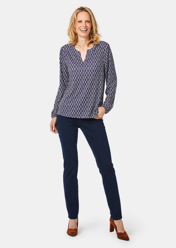 Blouse coupe cintrée