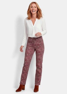Corduroy broek LOUISA met paisleymotief thumbnail 2