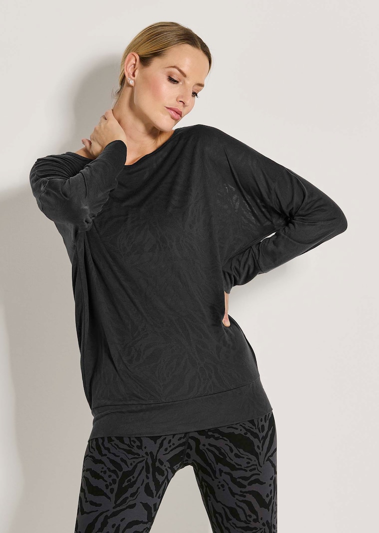 Lounge Sweatshirt aus weichem Jersey