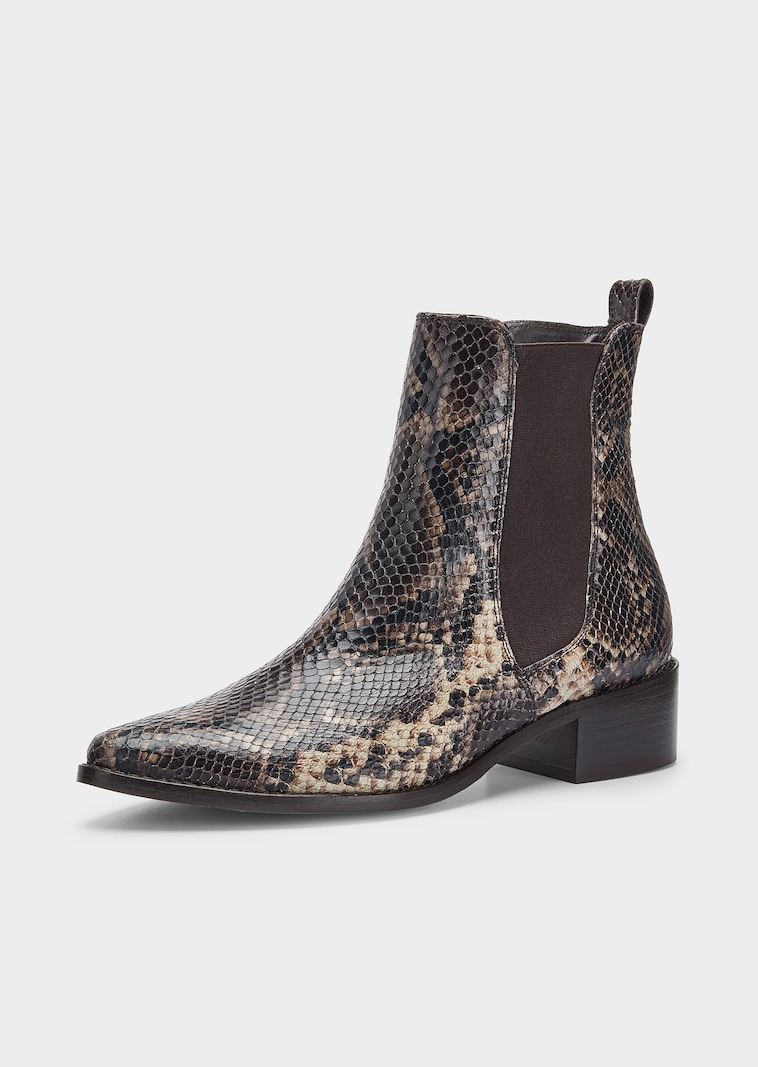 Chelsea Boots aus Echtleder