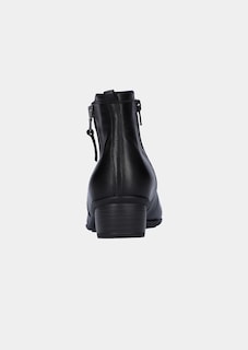 Bottines en cuir nappa avec fermeture éclair thumbnail 2