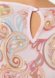 Fantastische gedessineerde blouse van viscose thumbnail 5