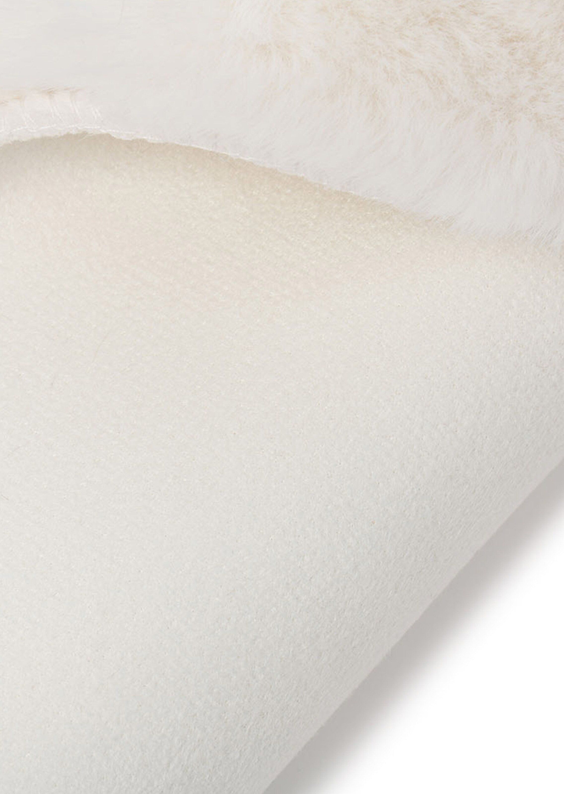 Tapis aspect fourrure - blanc - Gr. 80 x 120 cm de Goldner Fashion