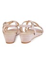 Riemchen-Sandalette mit Keilabsatz thumbnail 3