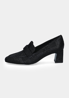 Leder-Pumps mit elegantem Blockabsatz thumbnail 3