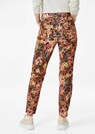 Fluwelen broek met all-over print thumbnail 3