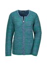 Strickjacke mit verdecktem Reißverschluss thumbnail 6