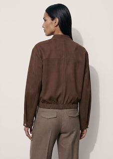 Blouson aspect velours thumbnail 3