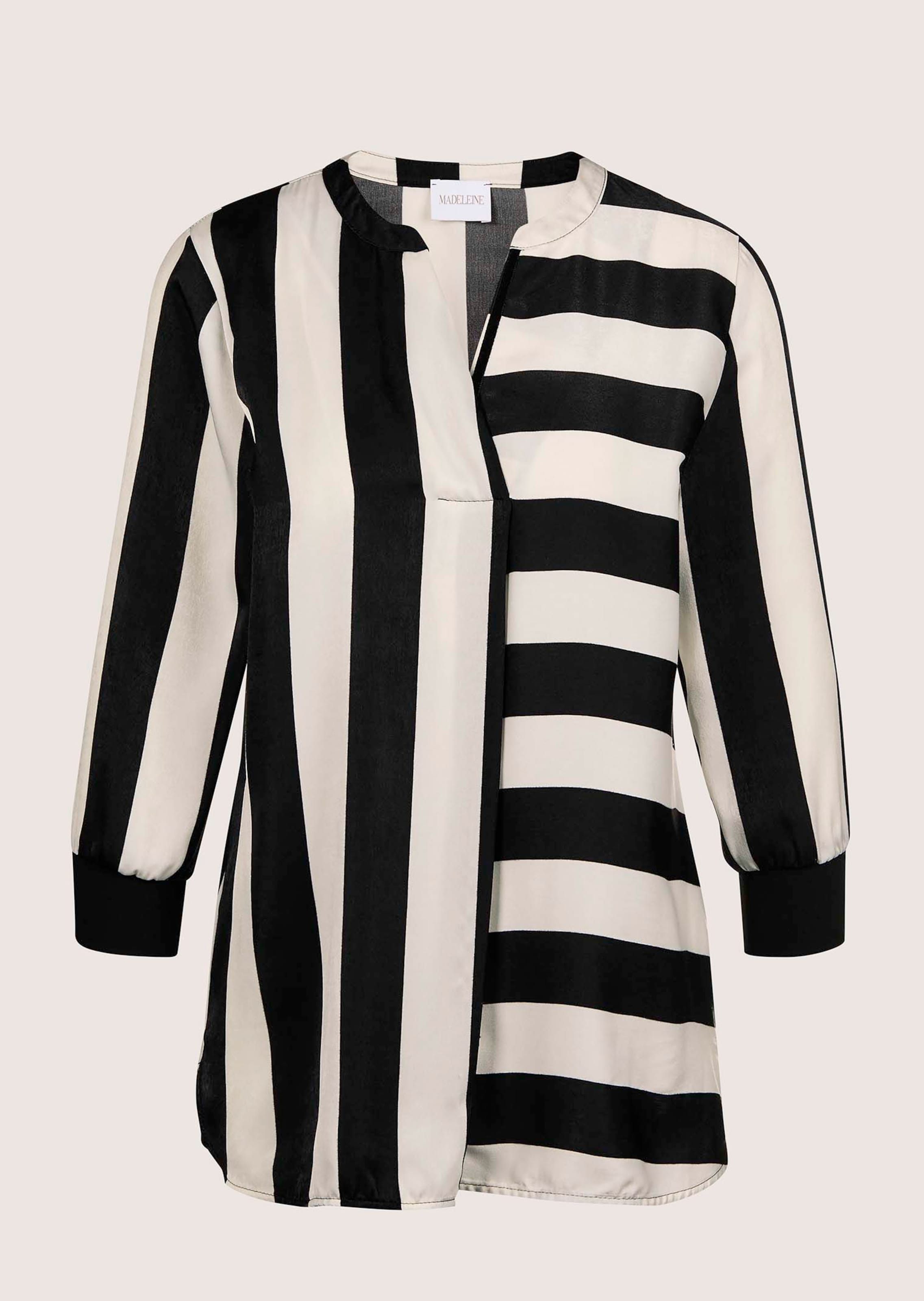 Tunika-Bluse mit 3/4-Ärmeln