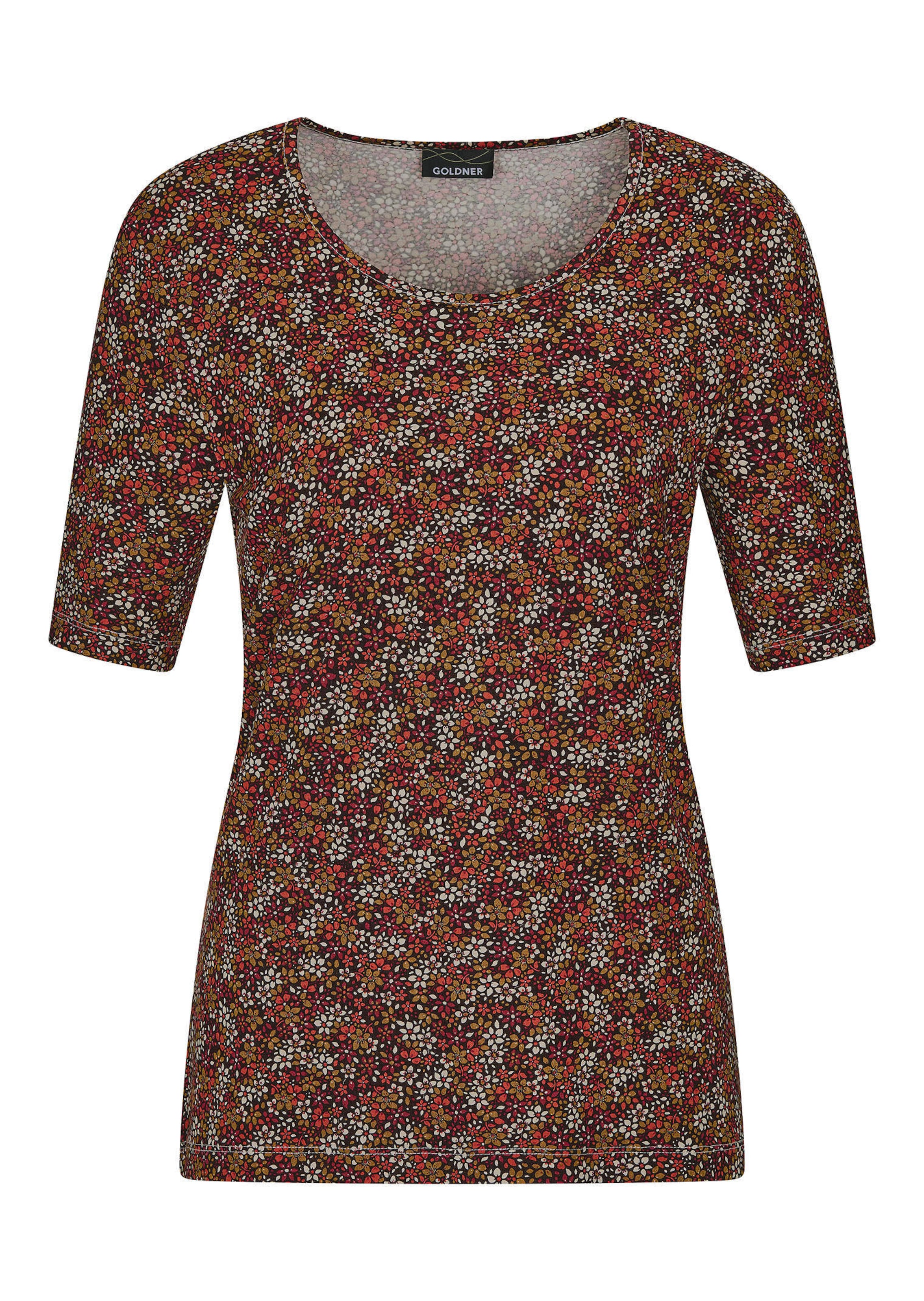 Shirt in Millefleurs-Print