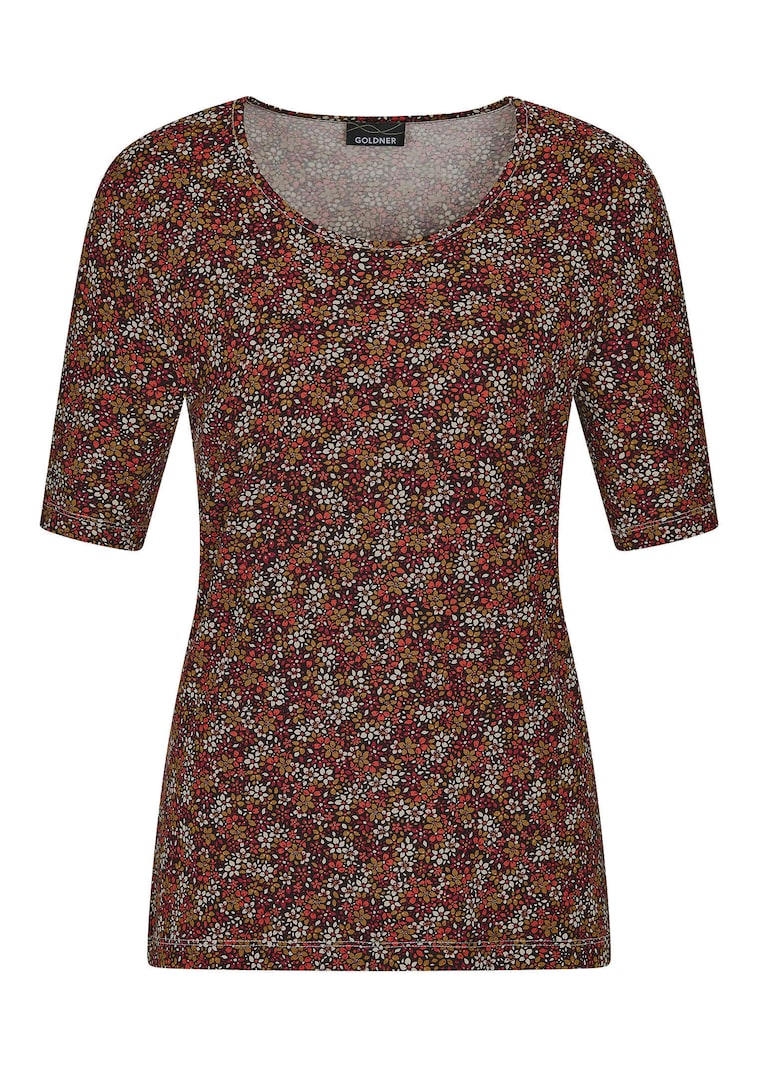 T-shirt avec imprimé mille-fleurs