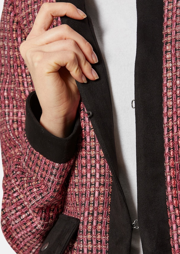 Kurzer Tweed-Blazer in modischem Boxy-Style 4