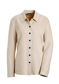 Hemdjacke in Velourslederoptik thumbnail 4