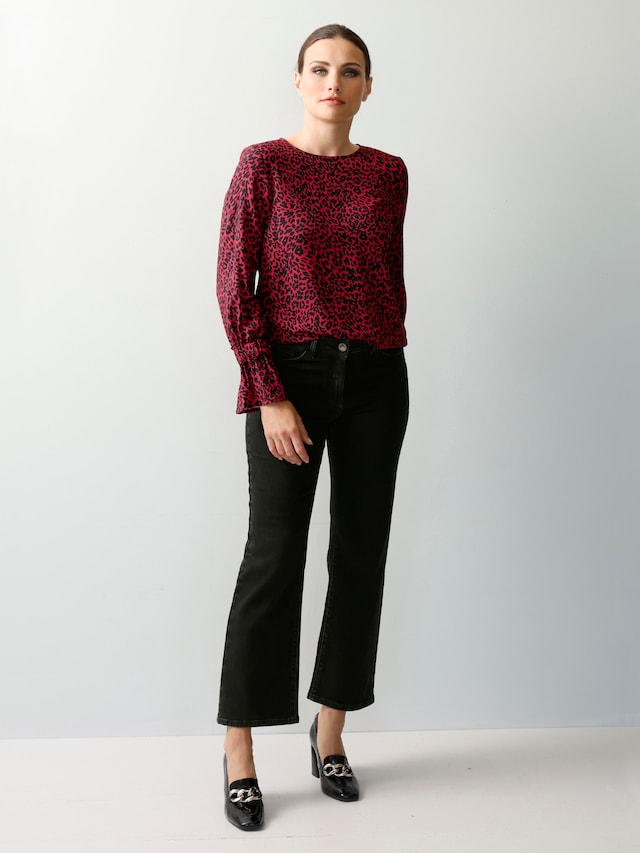 Bluse mit Animalprint 1