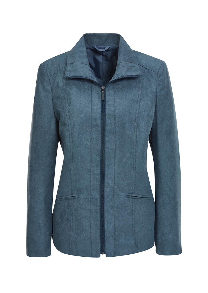 Pflegeleichte Lederimitatjacke