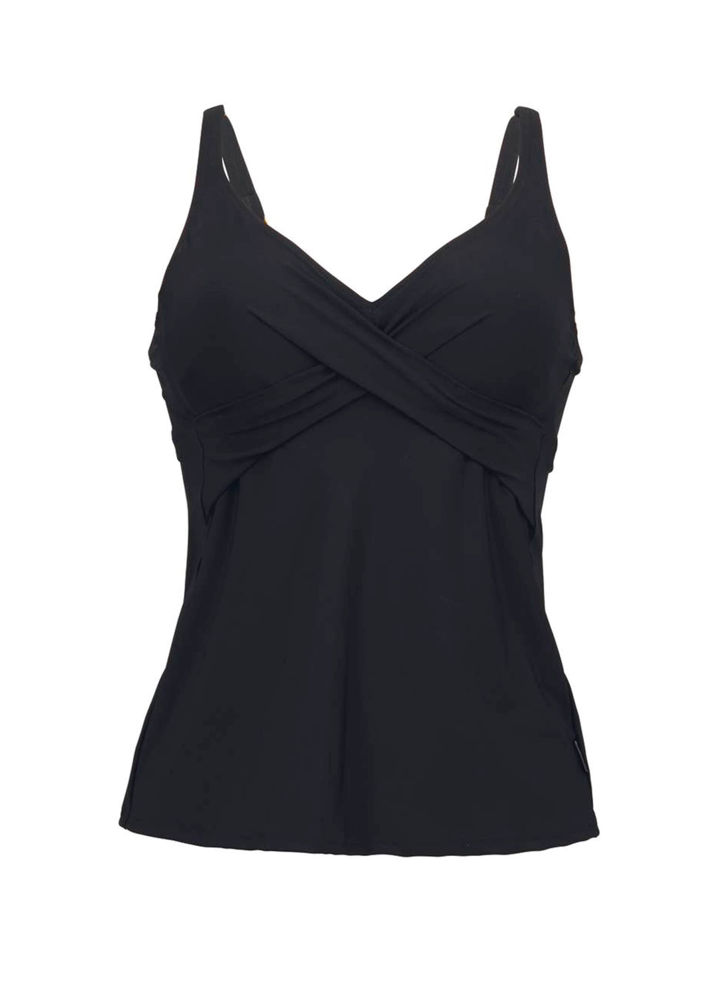 Tankini-Oberteil in Wickeloptik