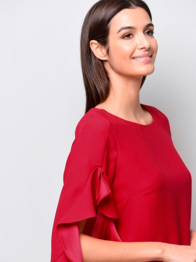 Kleid mit Volants am Ärmel 3