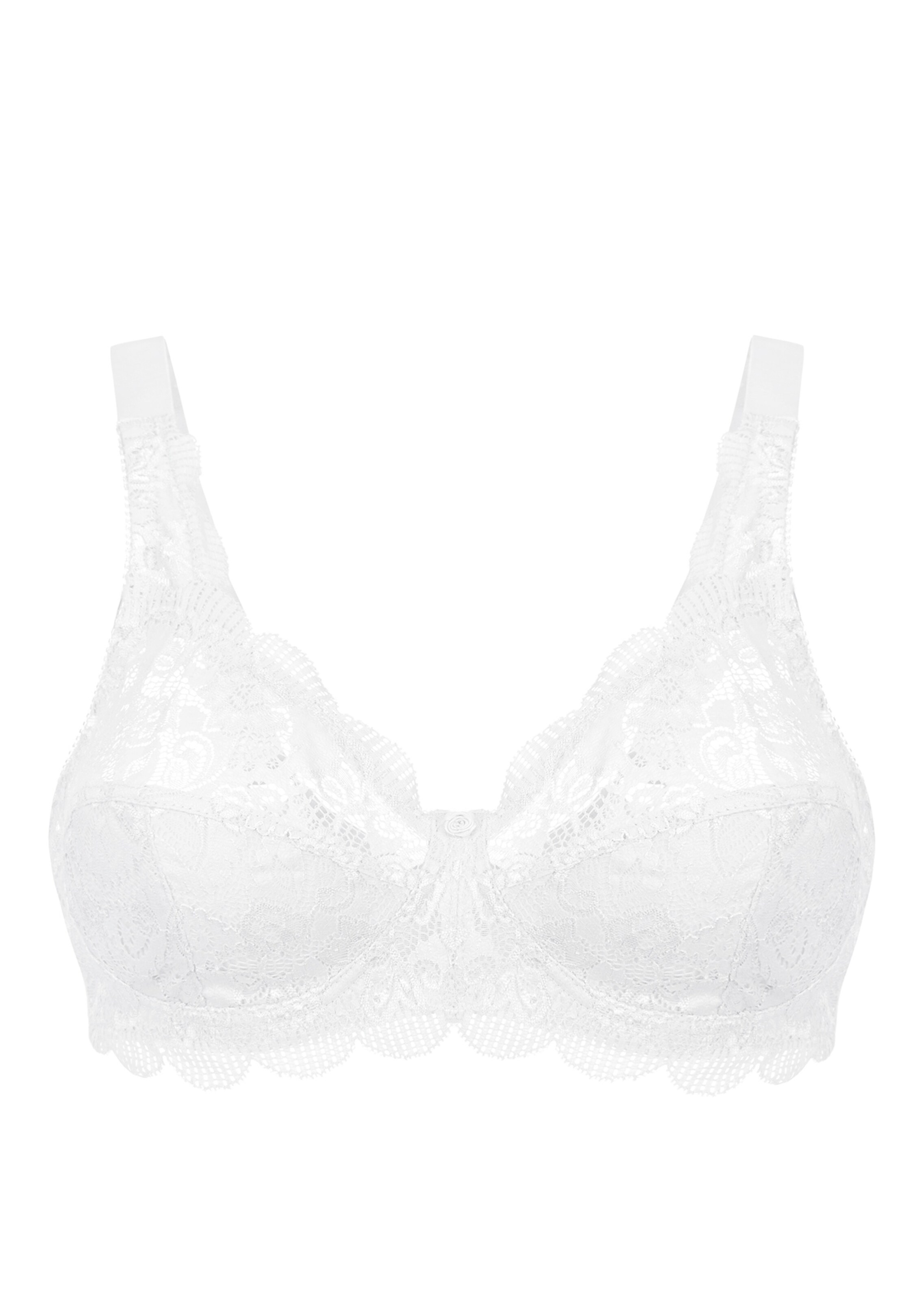 Kaarituettomat pitsirintaliivit