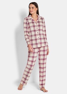 Pyjama aus Flanell im Karodessin thumbnail 2