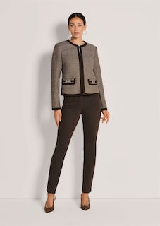 Kragenloser Pepita-Blazer thumbnail 2