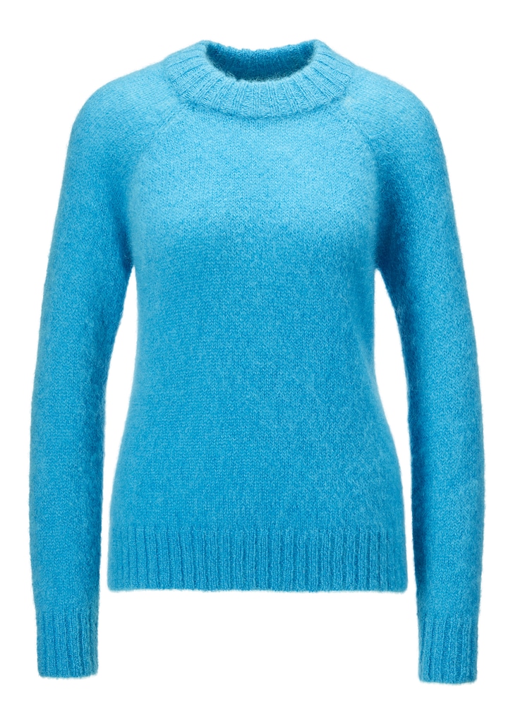 Round neck jumper with long sleeves