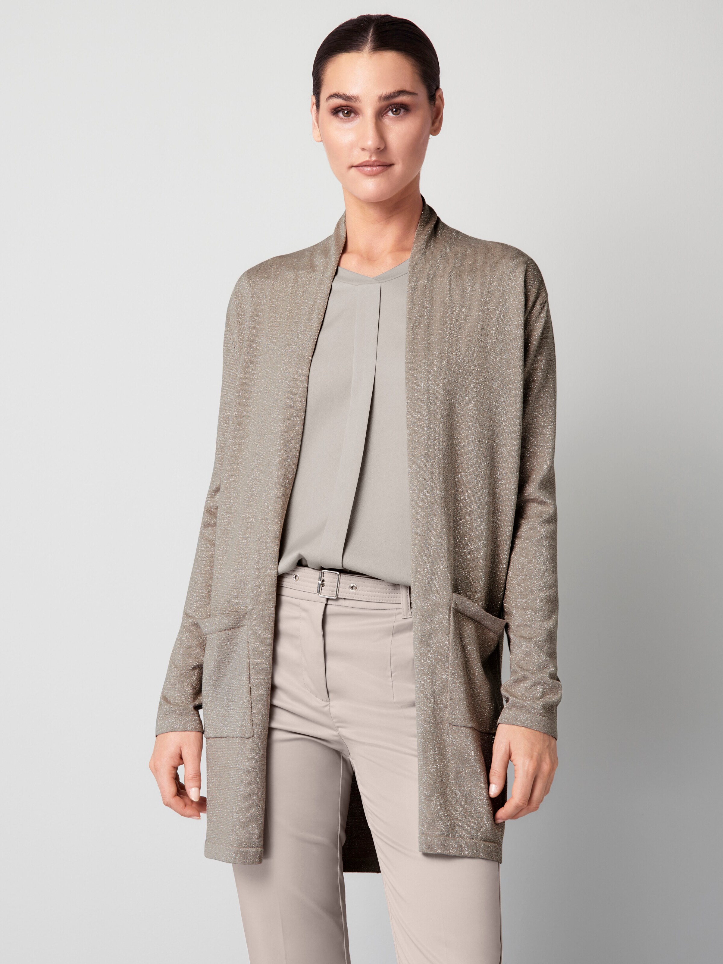 Strickjacke ohne Verschluss
