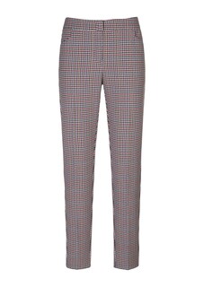 Pantalon coupe près du corps en jersey jacquard thumbnail 1