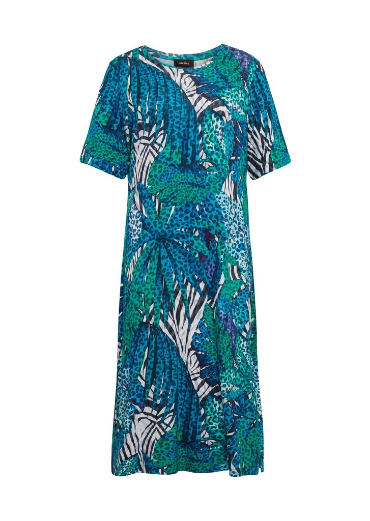 Freizeitkleid mit hochwertigem Druck