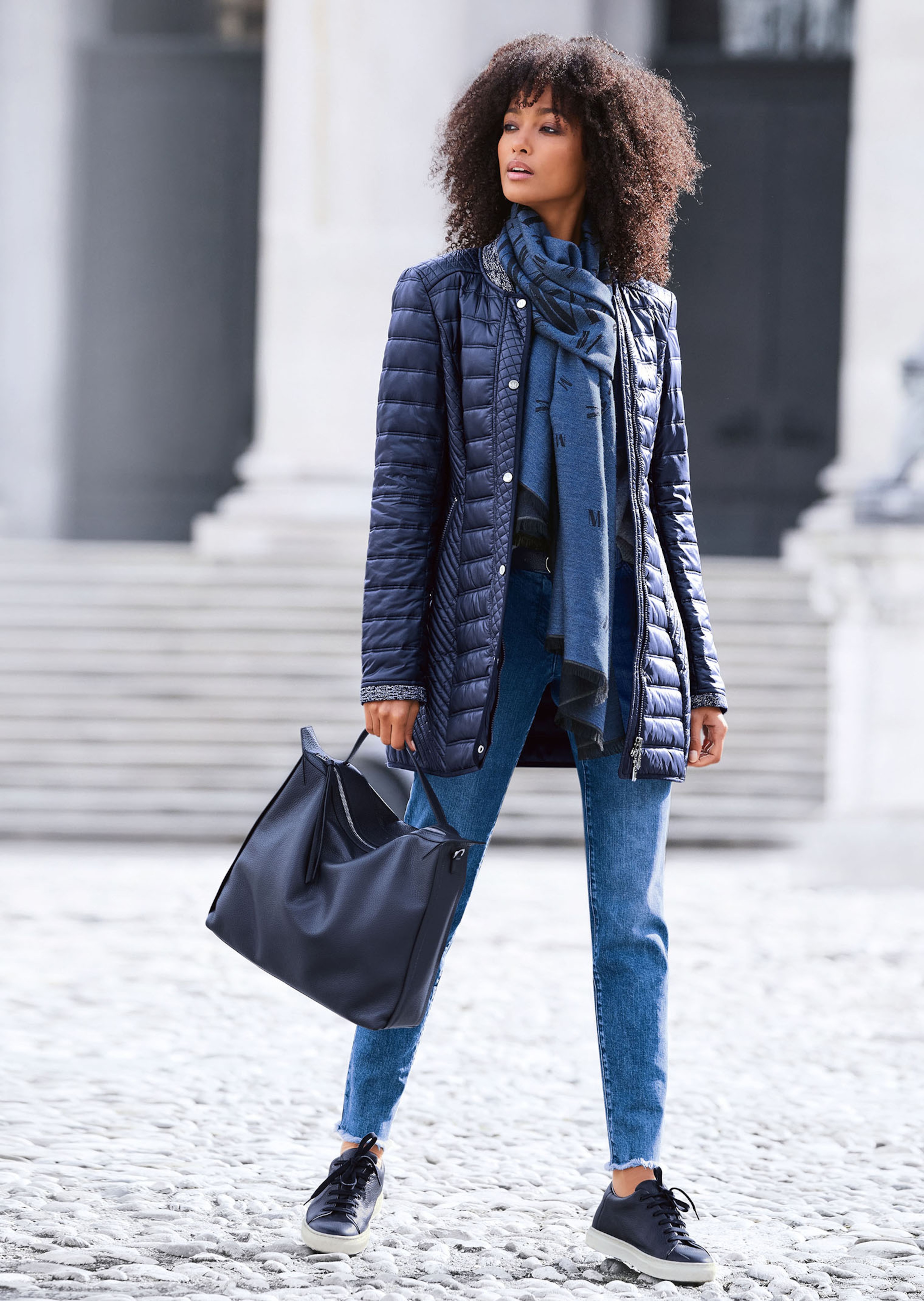 Veste matelassée longue