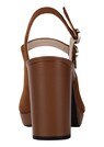 Sling-Pumps aus Velours-Leder thumbnail 2