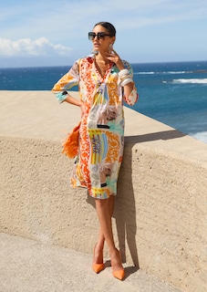 Zomerjurk met een opvallende patchprint thumbnail 7