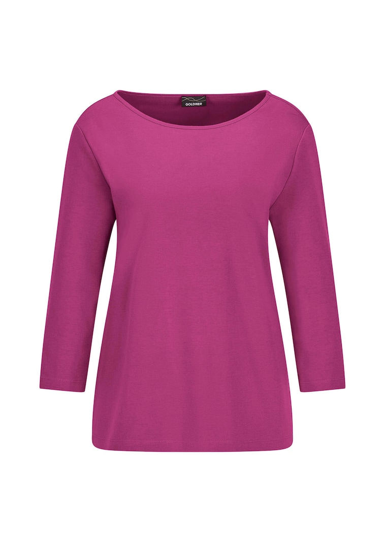 Basic-Shirt aus Interlock-Jersey