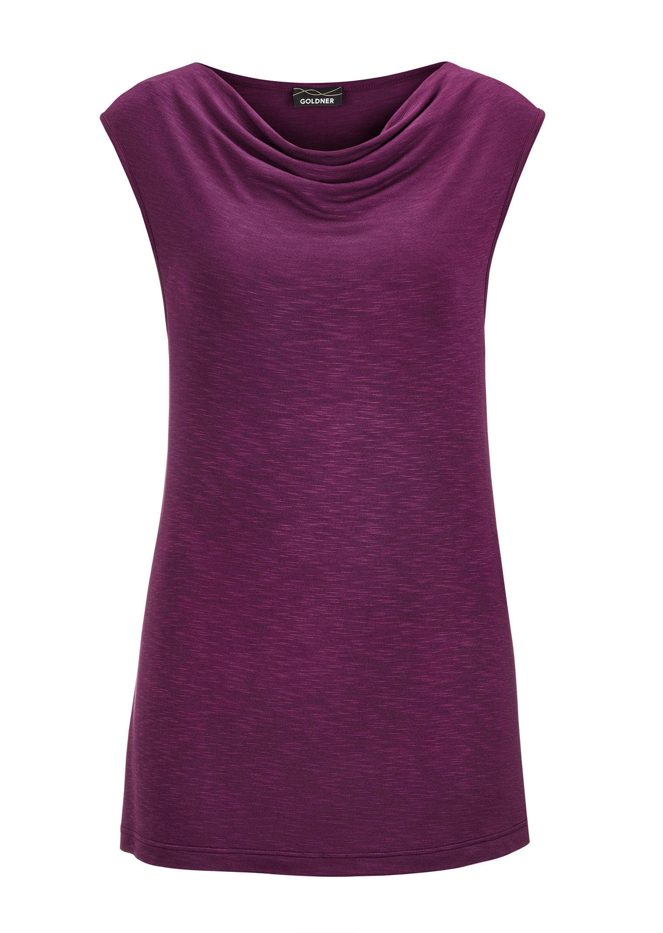 Luftiges Top mit Wasserfallausschnitt