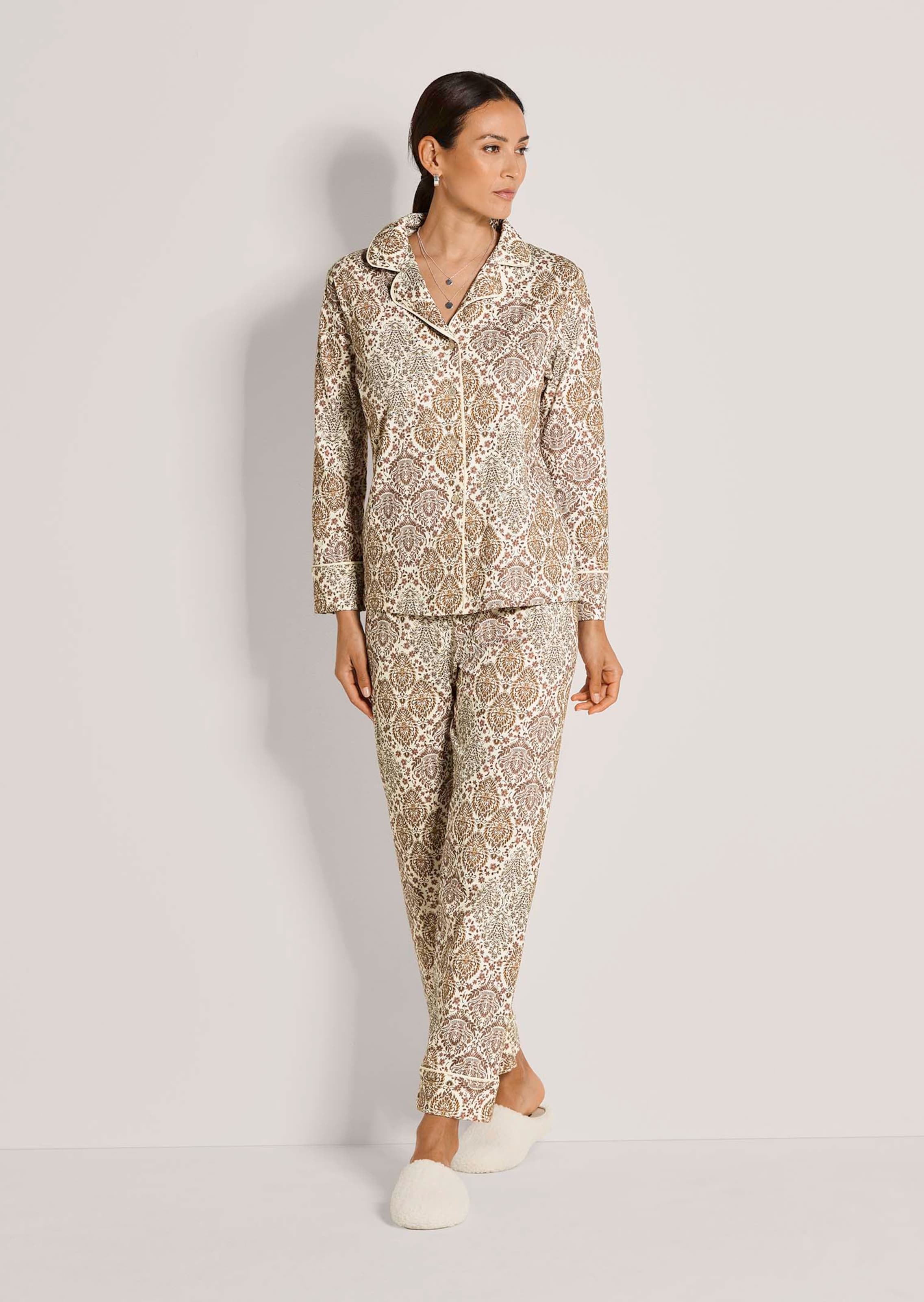 Klassischer Pyjama mit Paisley-Muster