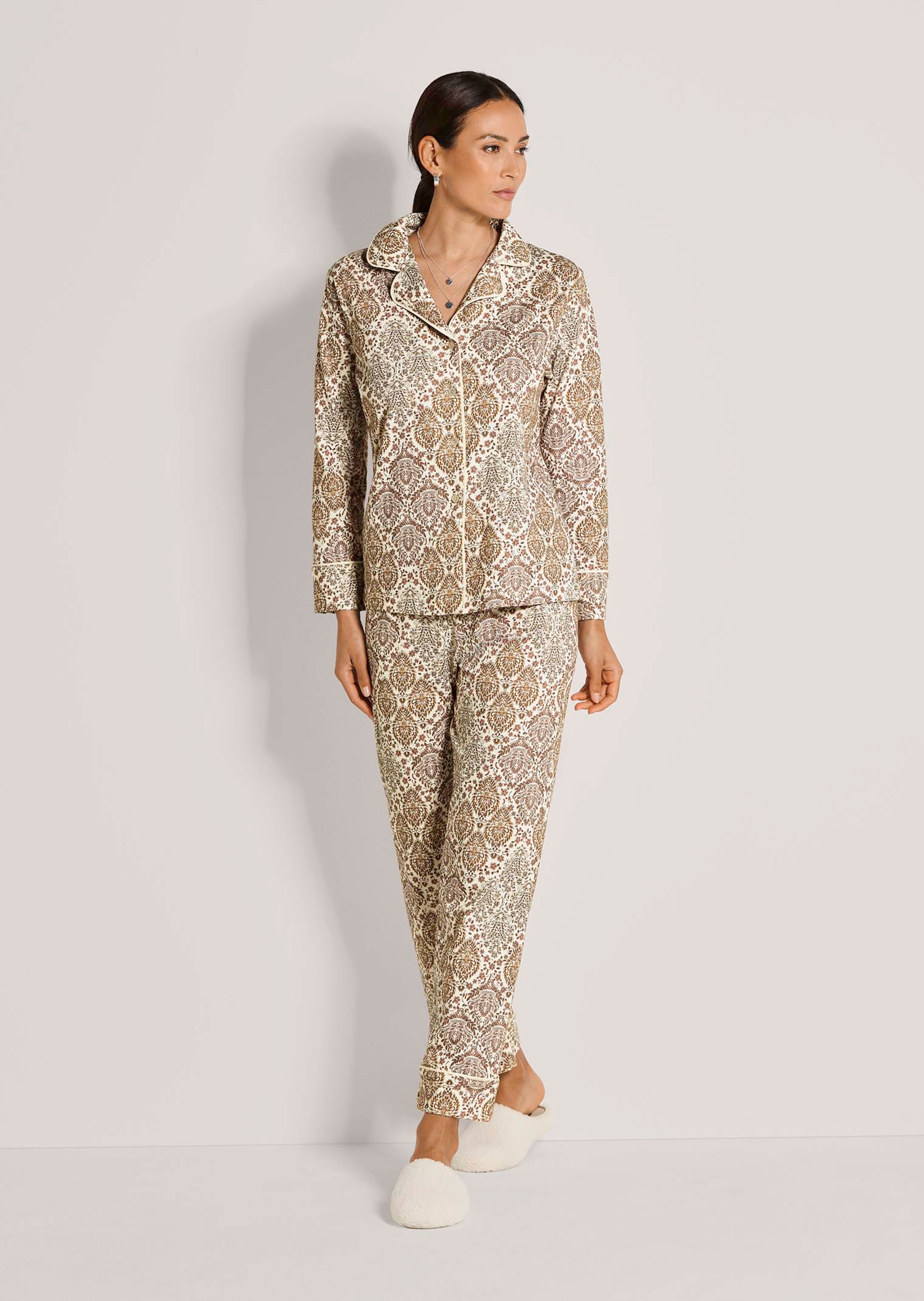 Klassischer Pyjama mit Paisley-Muster