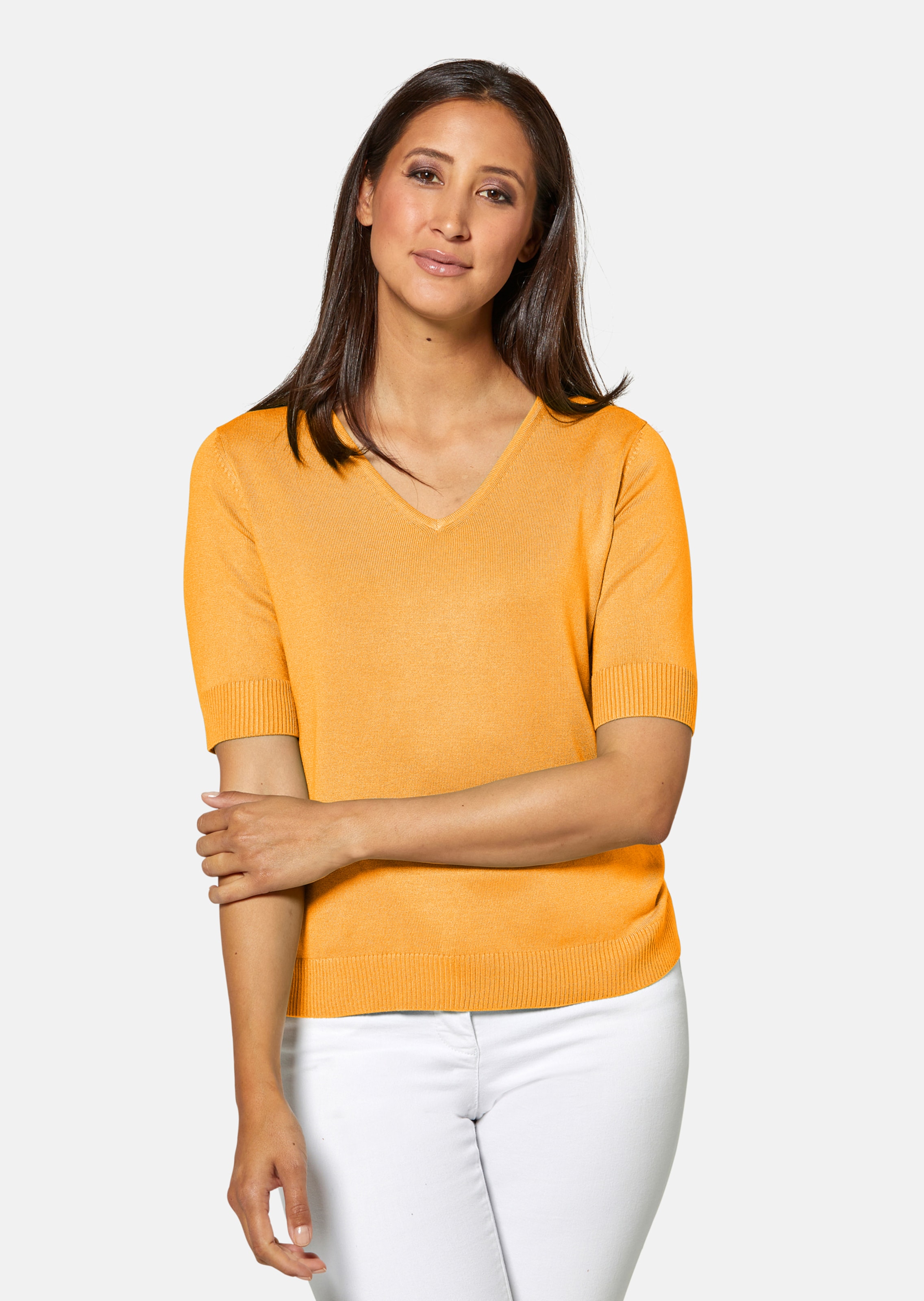 Pullover aus softem Viskose-Stretch