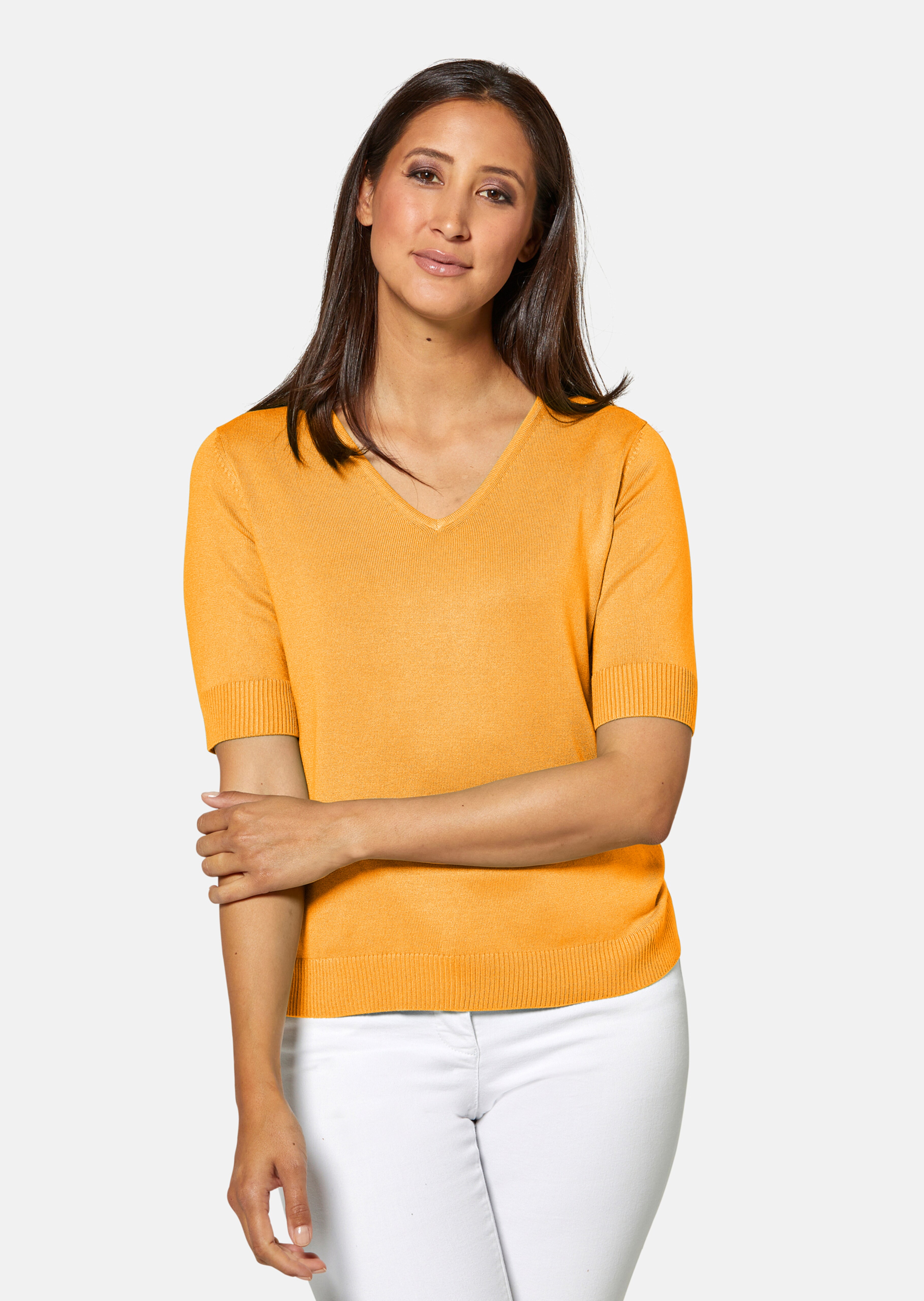 Pullover aus softem Viskose-Stretch