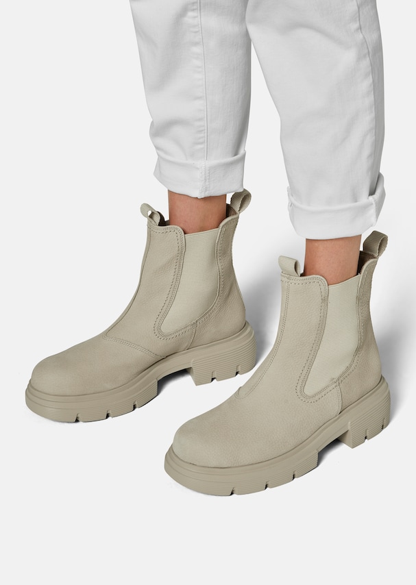 Paul Green – Wildleder-Boots mit Elastikeinsätzen