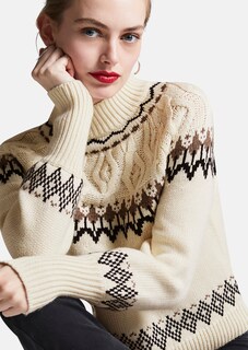 Norwegerpullover mit Stehkragen thumbnail 5