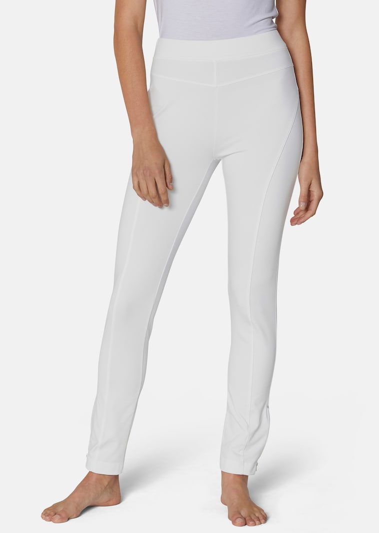 Leggings mit Saumzippern
