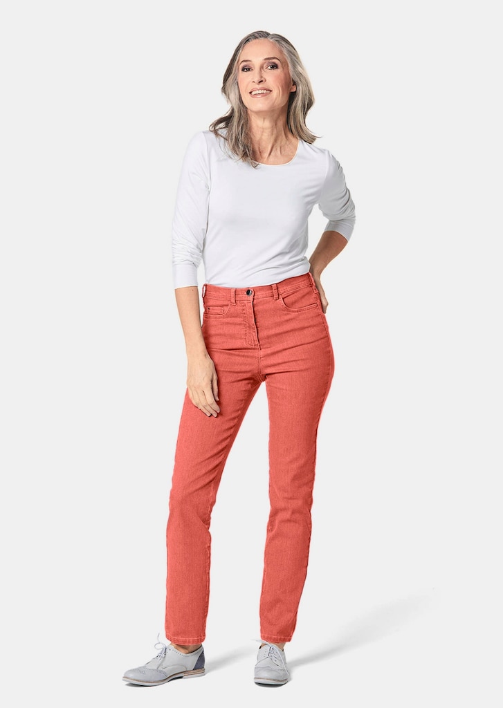 Bequeme High-Stretch-Jeanshose 1