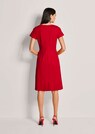 Kokerjurk met boothals en korte mouwen thumbnail 3