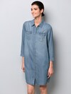 Full swing dress with geometric print thumbnail 1