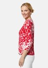 Shirt mit Wickeleffekt und Animal-Print thumbnail 4