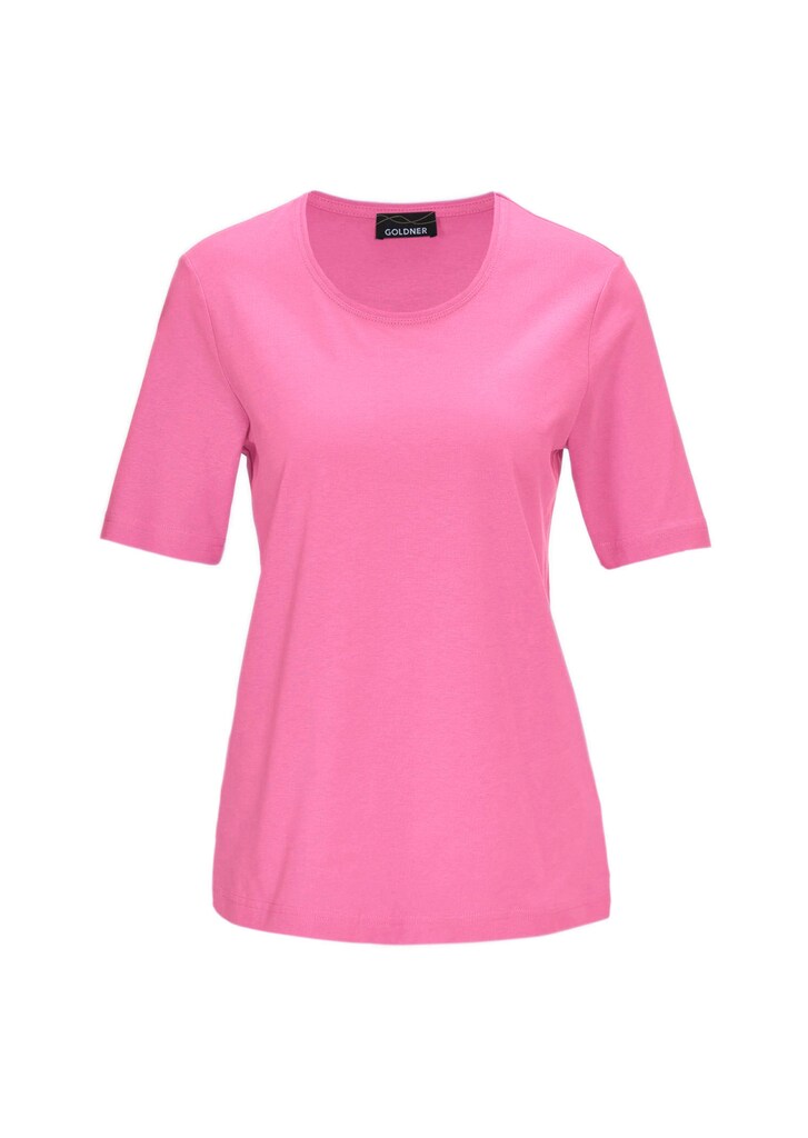 Basic T-Shirt aus reiner Baumwolle