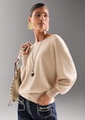 Kaschmirpullover mit Fledermausärmeln thumbnail 7
